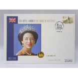 Queen Elizabeth II Isle of Man 2000 gold 1/5 oz crown coin,
