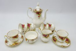 Royal Albert Old Country Roses coffee service Condition Report <a href='//www.