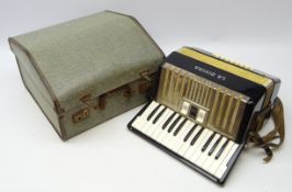 German 'La Divina' 48 bass piano accordion,