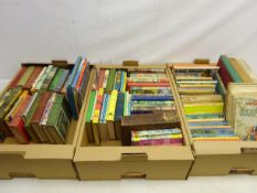 Large collection of vintage Children's books and annuals including Rupert annuals, Enid Blyton,