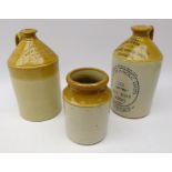 Stoneware flagon impressed The Brighton & Hove Co Operative, Supply Association Limited H27cm,