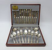 Viners 44 piece Dubarry pattern silver-plated canteen Condition Report <a