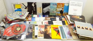 Collection of vinyl LPs including Elton John 'Too Low For Zero',