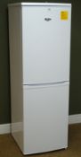 Bush M50152FFW fridge freezer, W50cm, H153cm,