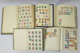 Collection of Queen Victoria and later Great British and World stamps in six albums including;