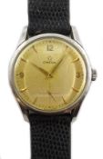 Omega gentleman's stainless steel manual wristwatch 1952 model 2639-13 no 13886817