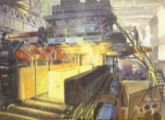 Henry James Neave (British 1911-1971): Davy and United Engineering Works Sheffield,
