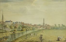 English School (18th/19th century): Malton from the South Side of the River,