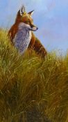 Stephen Cummins (British 1943-): Fox Alerted,