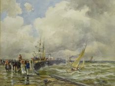 George Hamilton Constantine (British 1878-1969): 'A Breezy Morning',