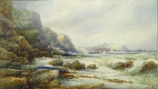 Frederick William Booty (British 1840-1924): Scarborough from Cornelian Bay,