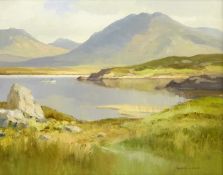 Maurice Canning Wilks (Irish 1910-1984): 'Morning - Lough Ballinhad Connemara',