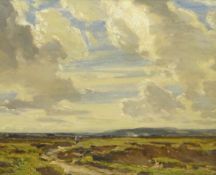 Arthur A Friedenson (Staithes Group 1872-1955): 'On Middlebere Heath' Near Wareham Dorset,