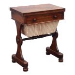 Victorian rosewood games table, swivel fold over top with inlaid chest board,
