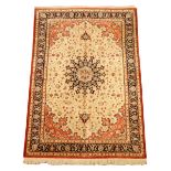 Quoom silk rug,