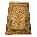 Quoom silk rug,