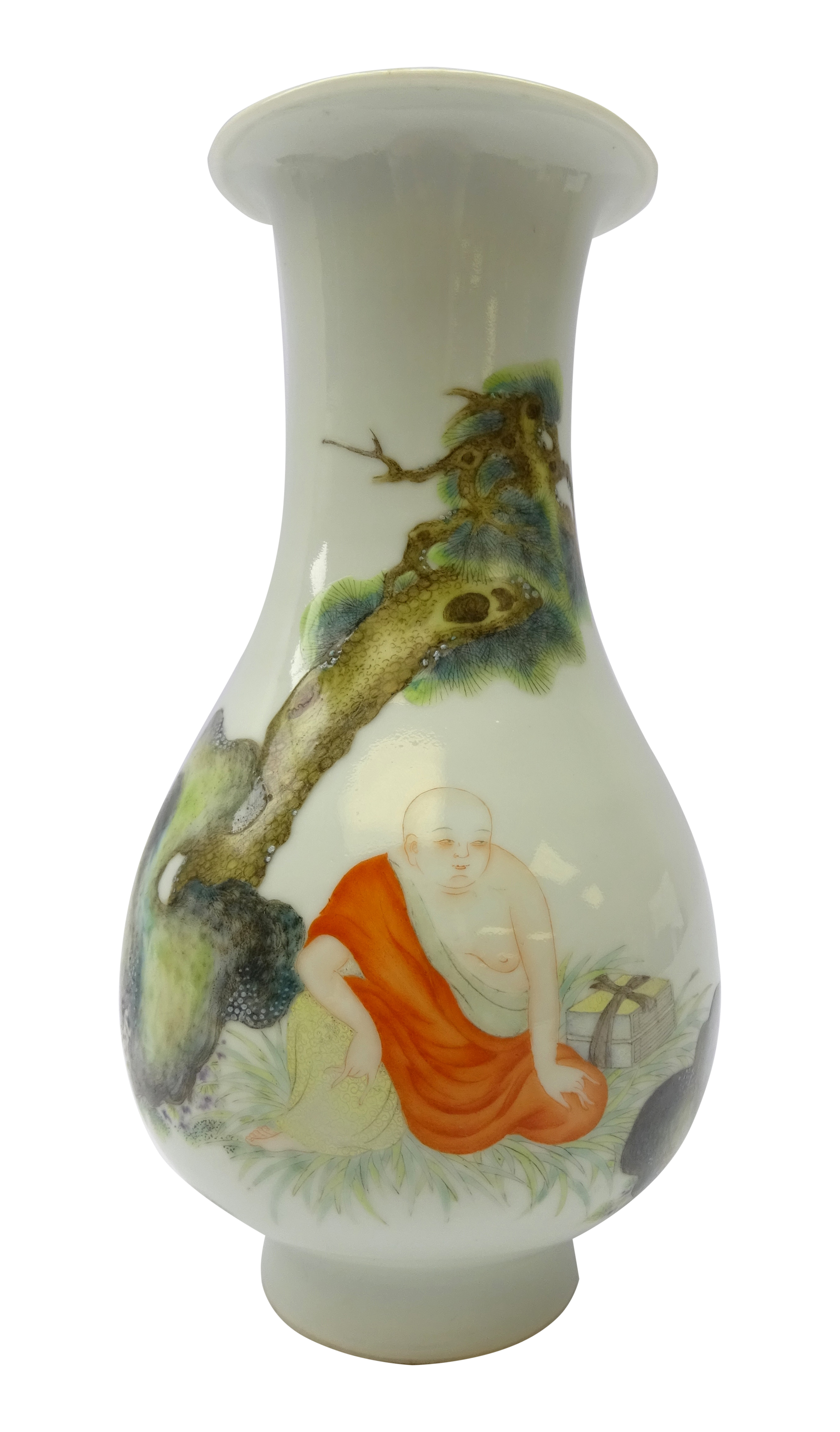 Chinese Republic bottle shaped vase,
