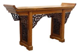 Chinese hardwood altar table,