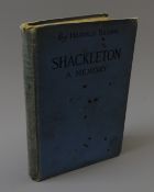 Begbie, Harold: Shackleton A Memory, 1st ed, pub 1922, blue cloth,