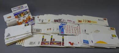 Collection of GB FDC Cancellation Covers, c1990-2002,
