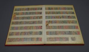 Stockbook of Straits Settlements, Malaysia,