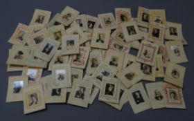 Edwardian Lever Brothers trade cards - over seventy in the Portraits of Celebrities series,
