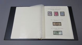 Well annotated single album collection of Great British Queen Victoria and later stamps including