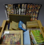 Collection of cigarette and trade cards, mostly parts sets and odds, Reprints and foreign etc,