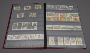 Approximately 150 GBP face value of unused postage including many 1st class stamps,