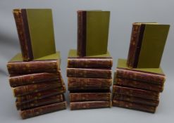 Bindings - collection of novels by Kingsley, Trollope, C.Bronte, Austen, Scott etc pub.