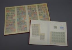 Collection Great British and Commonwealth/Empire stamps in two stockbooks including;