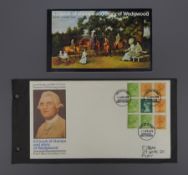 Josiah Wedgwood cover, incorrect postmark '16 APR 1979' rather than the intended '16 APR 1980',