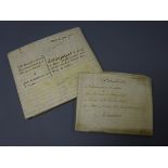 18th century manuscript deed on vellum being a five page conveyance of a farm at Rillington,