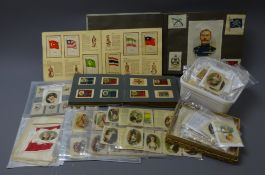 R J Lea Chairman Silk cigarettes cards Old Pottery (62) and a collection of Wix,