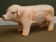 Composite stool in the form of a Pig,