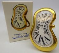 Softwatch Salvador Dali inspired strut clock,