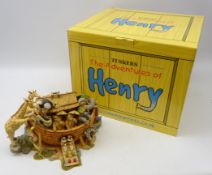 Tuskers The Adventures of Henry & Henrietta 'Two by Two' limited edition sculpture ft.