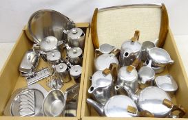 Old Hall stainless steel tea and breakfast ware,