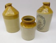 Stoneware flagon impressed The Brighton & Hove Co Operative, Supply Association Limited H27cm,