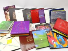 Twenty-two 'Royal Mail Special Stamps' presentation books and other modern stamps etc,