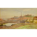 Whitby from Divinity Flat, watercolour signed by John Wynn Williams (British fl.1900-1920) 23.