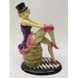 Kevin Francis figure of Marlene Dietrich, modelled by Andy Moss, ltd. ed.