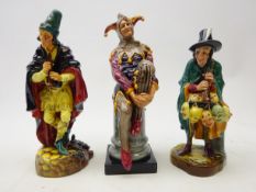 Three Royal Doulton figures: The Pied Piper HN 2102,