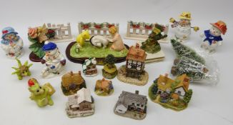 Lilliput Lane Cottages - The Coach and Horses, Parsons Retreat, Tabithha Twitchit's,