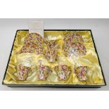 James Kent Dubarry pattern limited edition six piece tea set to commemorate 100 years of James Kent