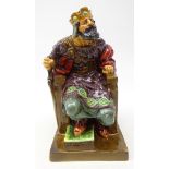 Large Royal Doulton figure The Old King HN 2134 H26cm