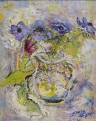 Still Life of Flowers in a Glass Jug,