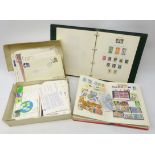 Collection of stamps mainly post-1930 New Zealand mounted used in SG album,