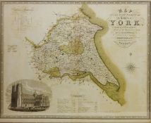 'Map of the East Riding of the County of York, from an Acutal Survey.