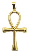 18ct gold Anch cross, Egyptian hallmarks Condition Report Approx 3gm,